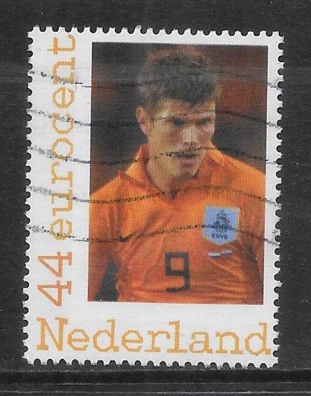 Persoonlijke, EK Voetbal 2008, Klaas Jan Huntelaar (K1411), Postzegels en Munten, Ophalen of Verzenden