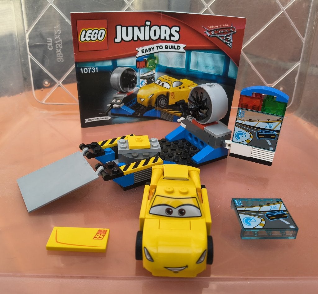 Lego 10731 Cruz Ramirez race-simulator, Ophalen of Verzenden, Zo goed als nieuw