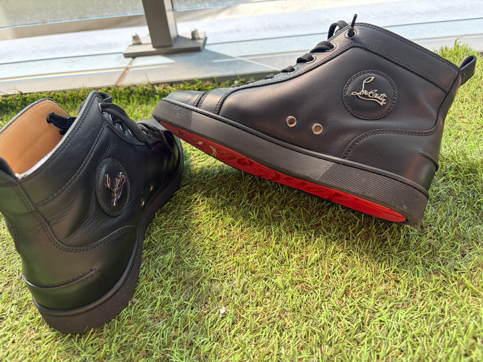 Cristian Louboutin originele schoenen, Kleding | Heren, Schoenen, Ophalen of Verzenden, Zo goed als nieuw, Zwart