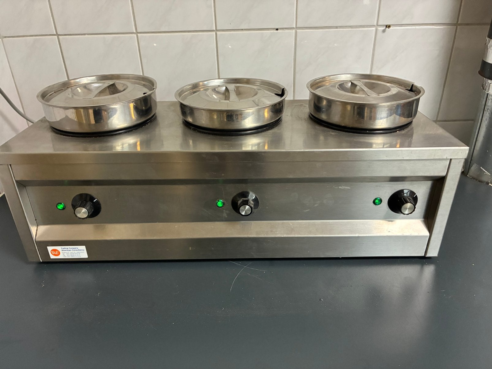 Sausverwarmer, Ophalen