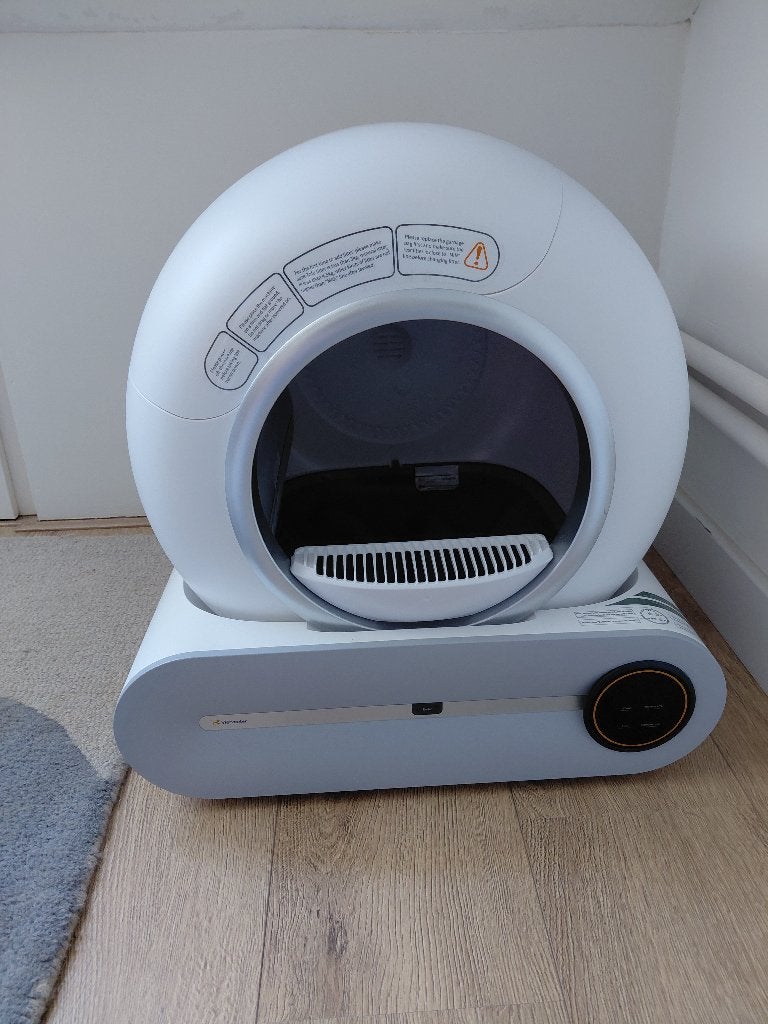 Zedar K900 kattenbak, Ophalen, Zelfreinigend, Nieuw, Open