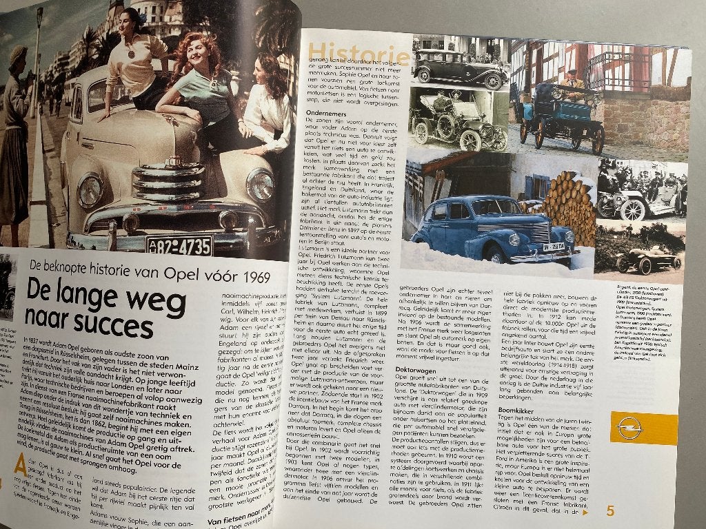Opel in Nederland 1969-2003, Ophalen of Verzenden, Zo goed als nieuw, Opel