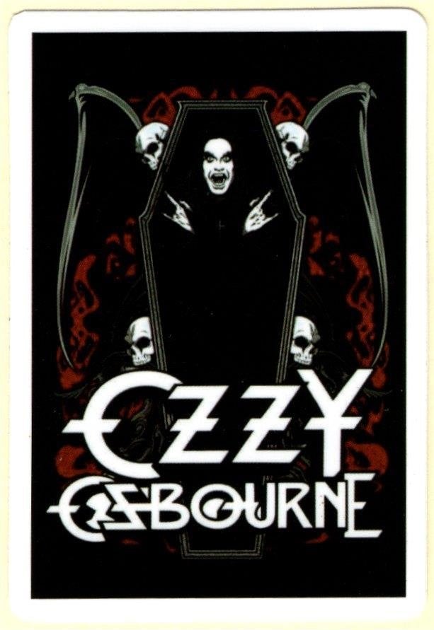 Ozzy Osbourne sticker #4, Verzamelen, Verzenden, Nieuw, Foto of Kaart