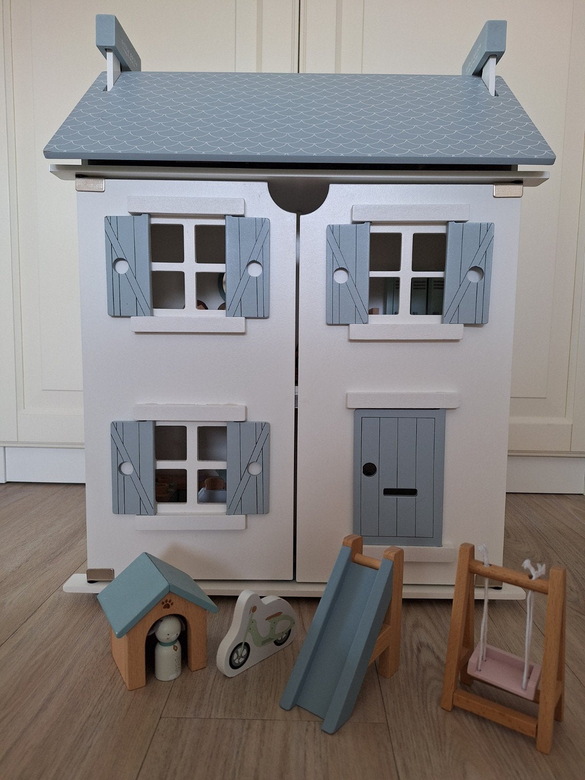 Little Dutch houten poppenhuis, Ophalen, Zo goed als nieuw, Poppenhuis