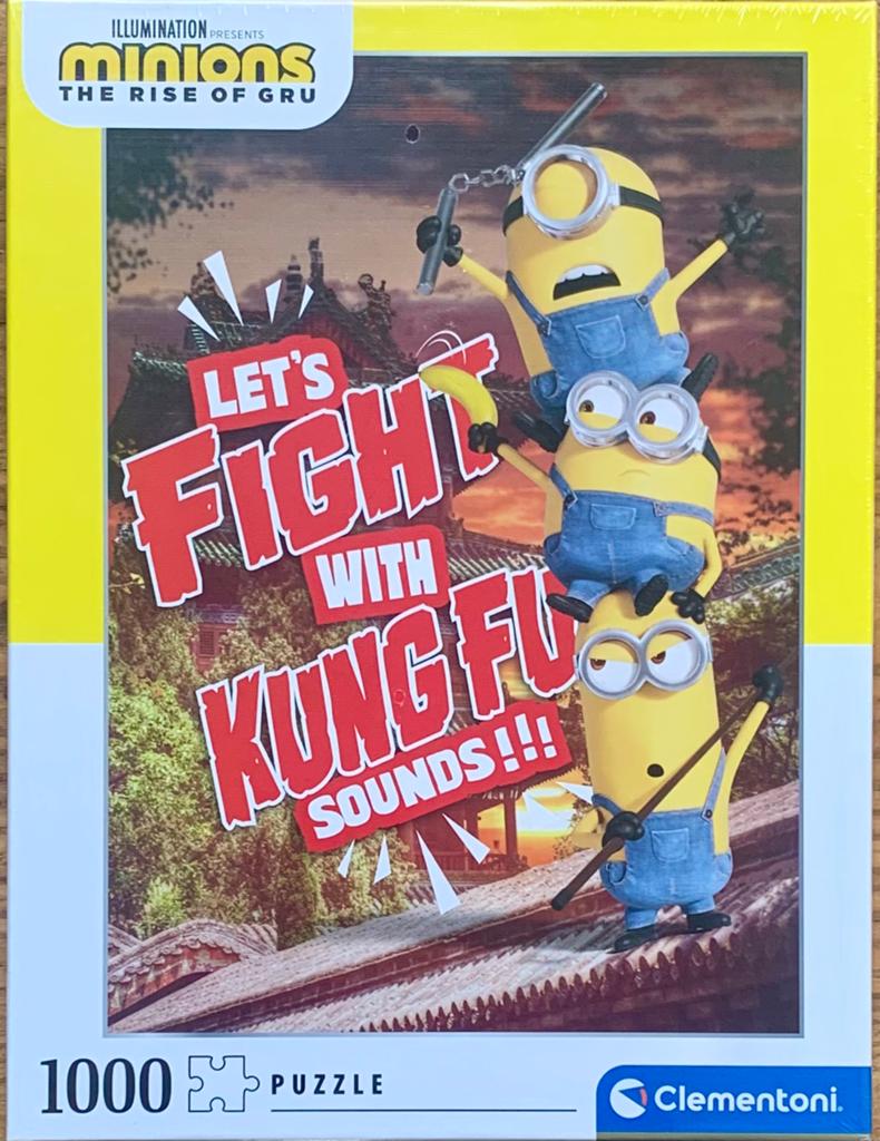 Puzzel Minions [1000pcs] Nieuw, Ophalen of Verzenden, 500 t/m 1500 stukjes, Nieuw, Legpuzzel