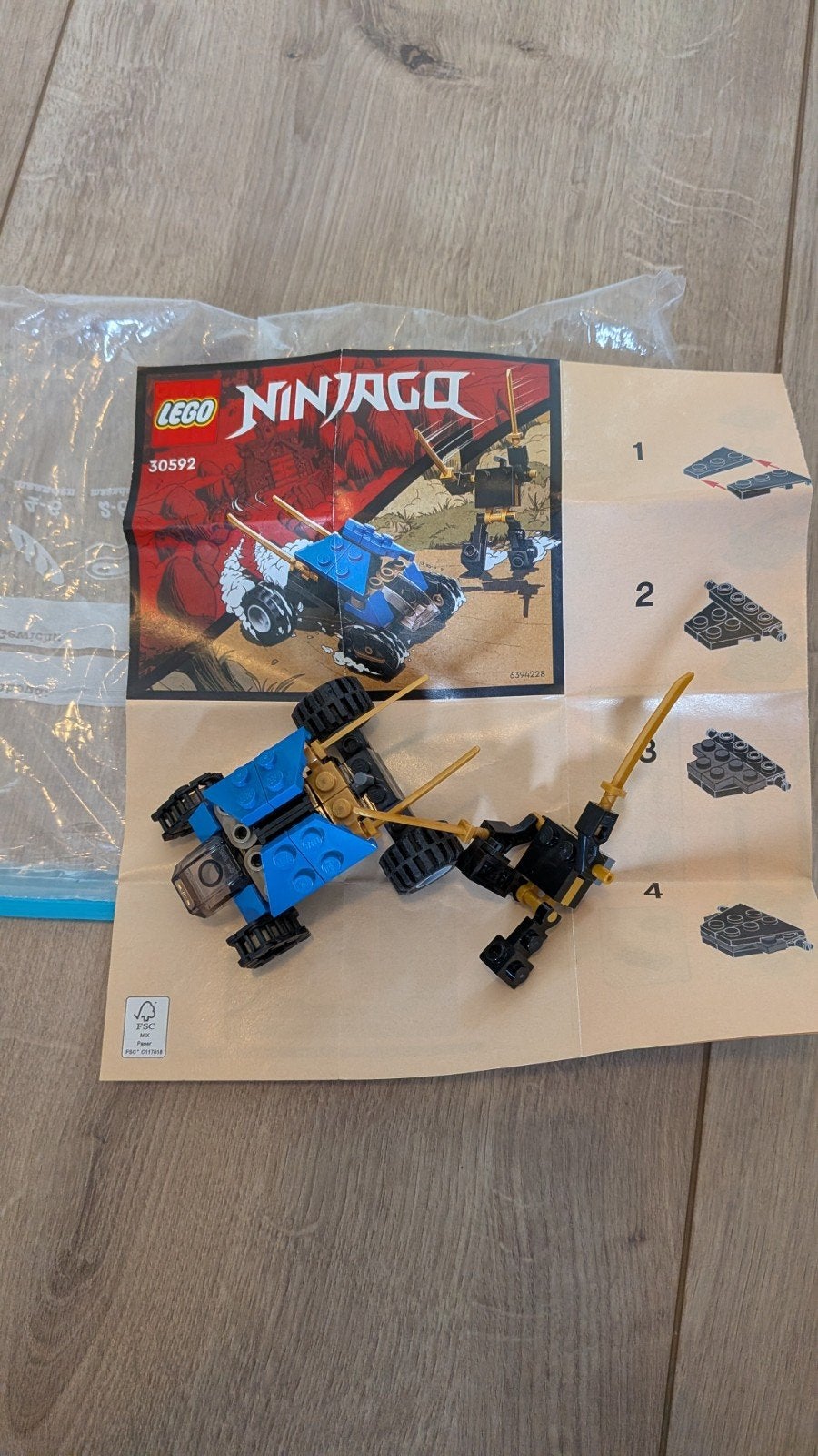 LEGO Ninjago 30592 Mini Crosser - Complete set, Lego, Inclusief instructies, Ophalen of Verzenden, Zo goed als nieuw