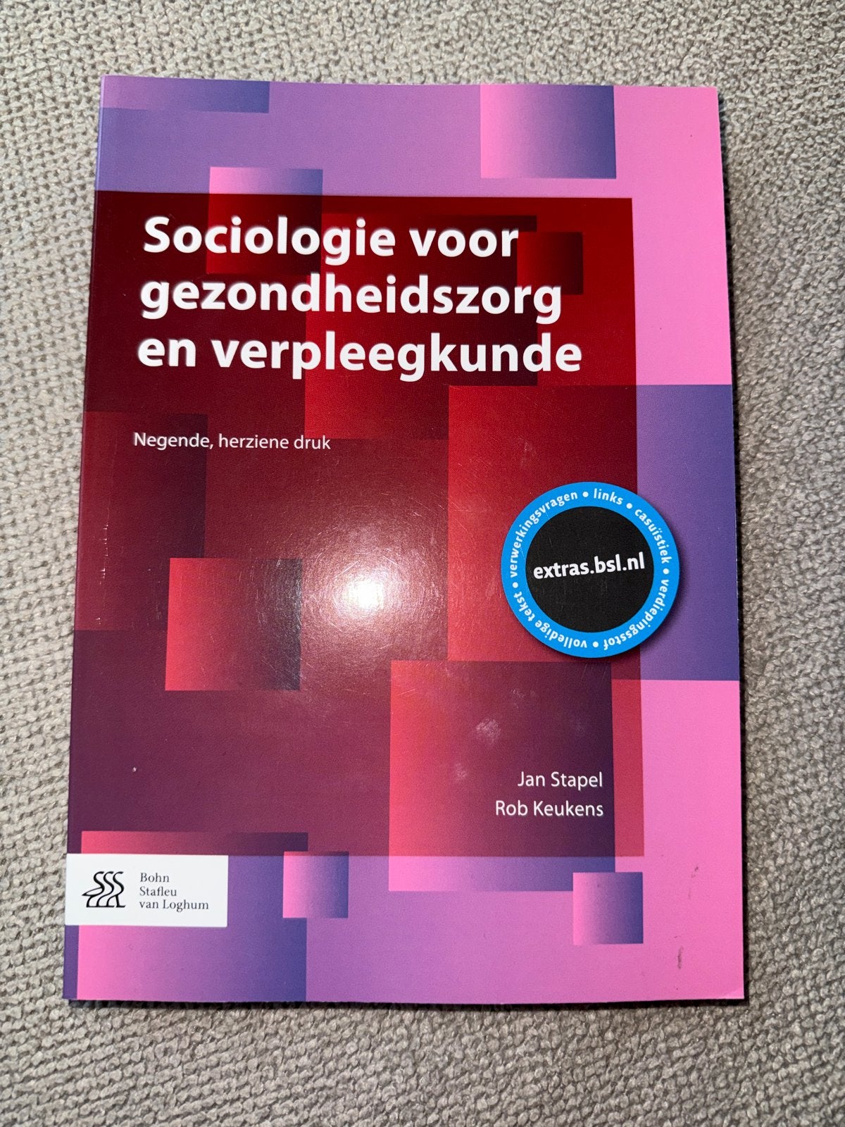 Sociologie voor gezondheidszorg &verpleegkunde 9789036810043, Ophalen of Verzenden, Gamma, Zo goed als nieuw, HBO
