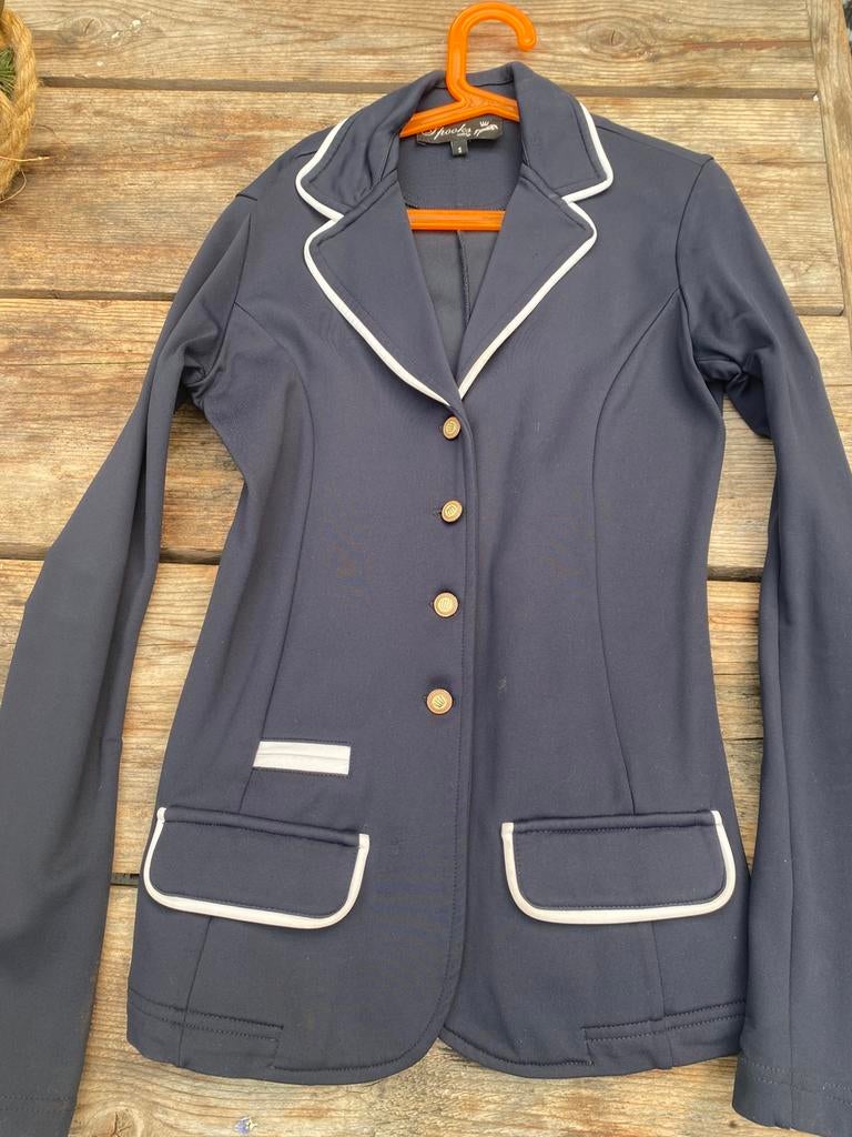 Spooks rijjasje blauw maat s, Dieren en Toebehoren, Paardrijkleding, Ophalen of Verzenden, Zo goed als nieuw