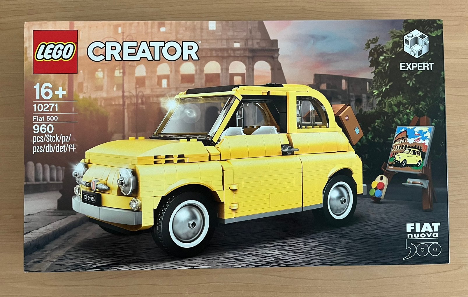 LEGO Fiat 500 nummer 10271 Nieuw in ongeopende verpakking!, Lego, Nieuw, Ophalen of Verzenden, Ongeopend/sealed