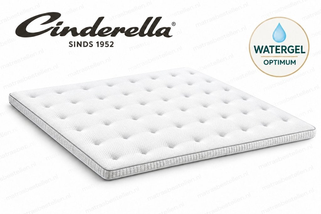 Cinderella 160/200 Cinderella OP=OP Optimum watergel, Matrasbestellen.nl, Verzenden, Buurserstraat 15 A, 7481 EG,Haaksbergen, Nieuw