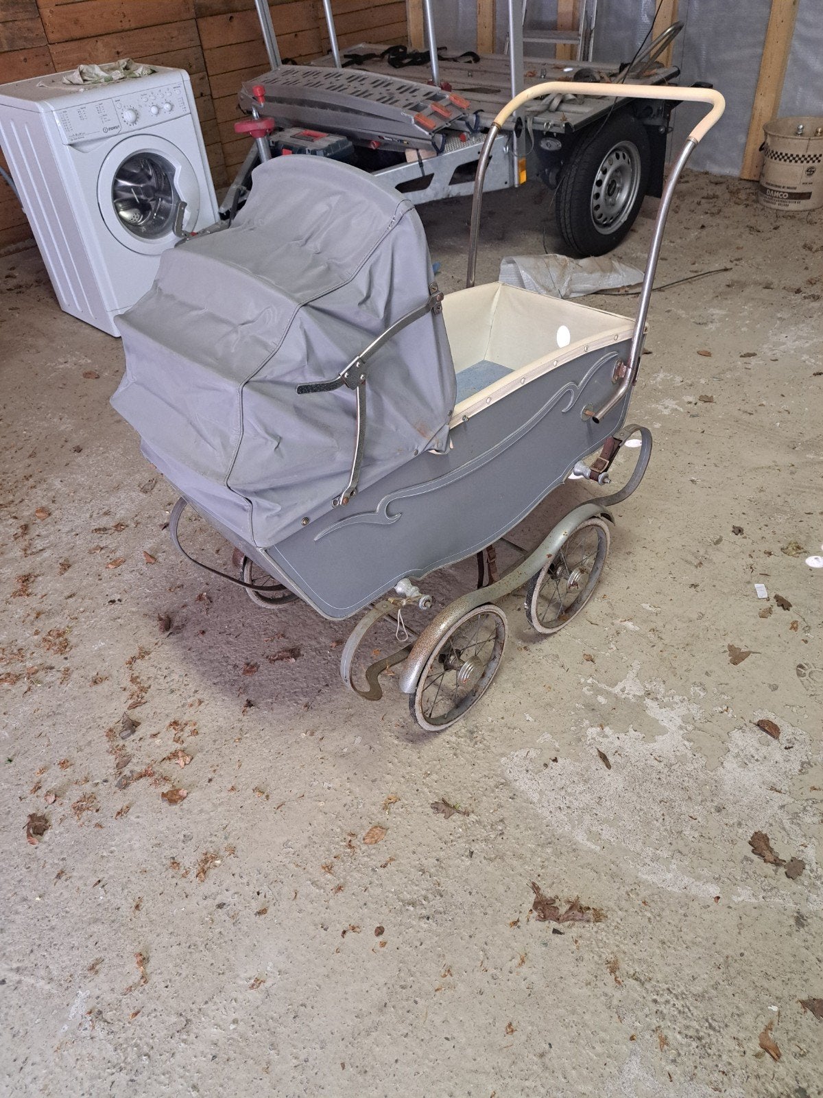 Jaren 60 kinder wagen zolder vonst, Kinderen en Baby's, Kinderwagens en Combinaties, Ophalen of Verzenden, Gebruikt, Overige merken