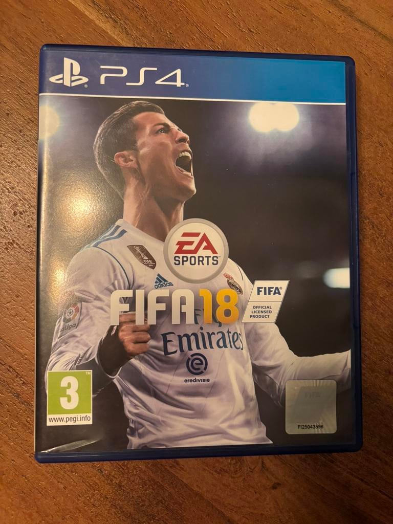 PS4 Fifa18, Spelcomputers en Games, Games | Sony PlayStation 4, Ophalen of Verzenden, Gebruikt