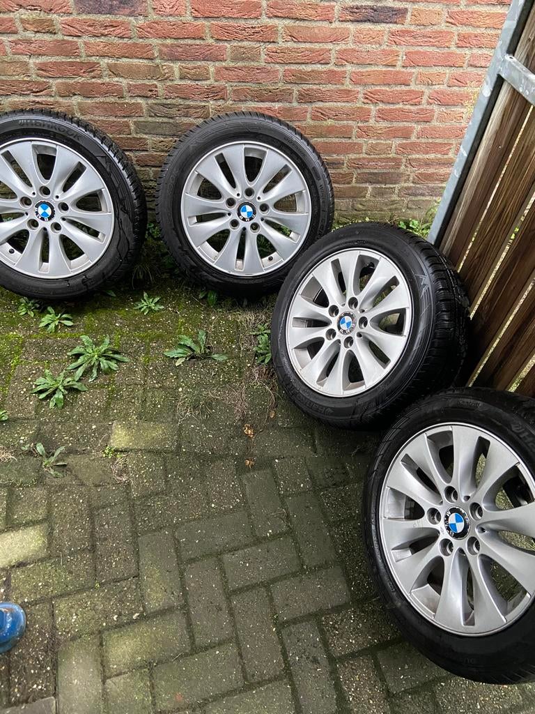Bmw winterwielen 1 serie 3 serie 195/55 16, ronal 1753, Ophalen, Gebruikt, BMW