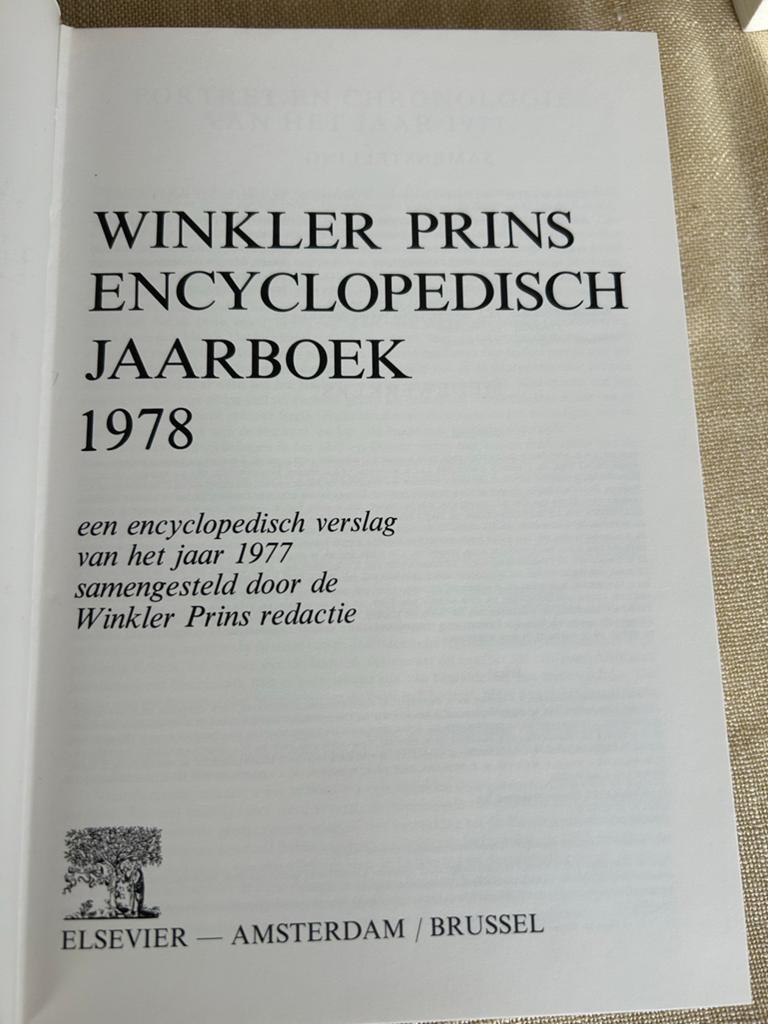 Winkler Prins Encyclopedisch Jaarboek 1978, Boeken, Ophalen of Verzenden, Nieuw, Overige onderwerpen