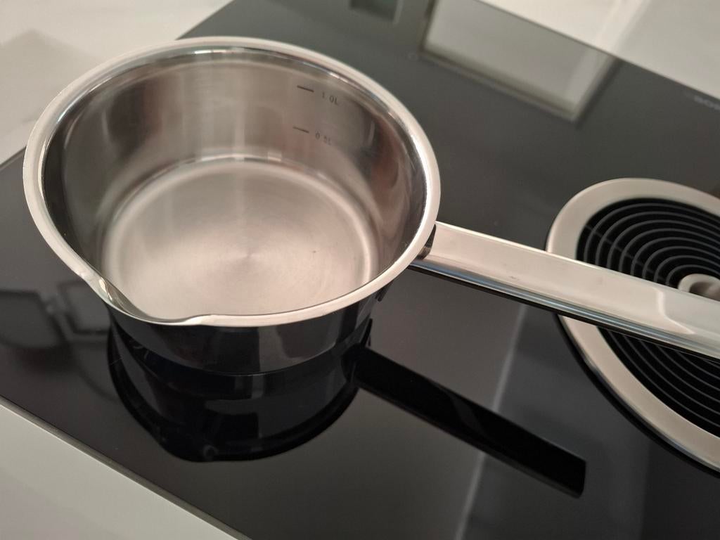 Vivo RVS steelpan - Geschikt voor inductie, Kookpan of Snelkookpan, Ophalen of Verzenden, Zo goed als nieuw, Rvs