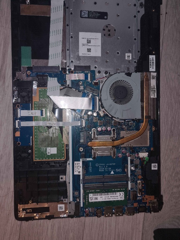 HP 15-DB0370UR Onderdelen, Ophalen, Gebruikt, Hp