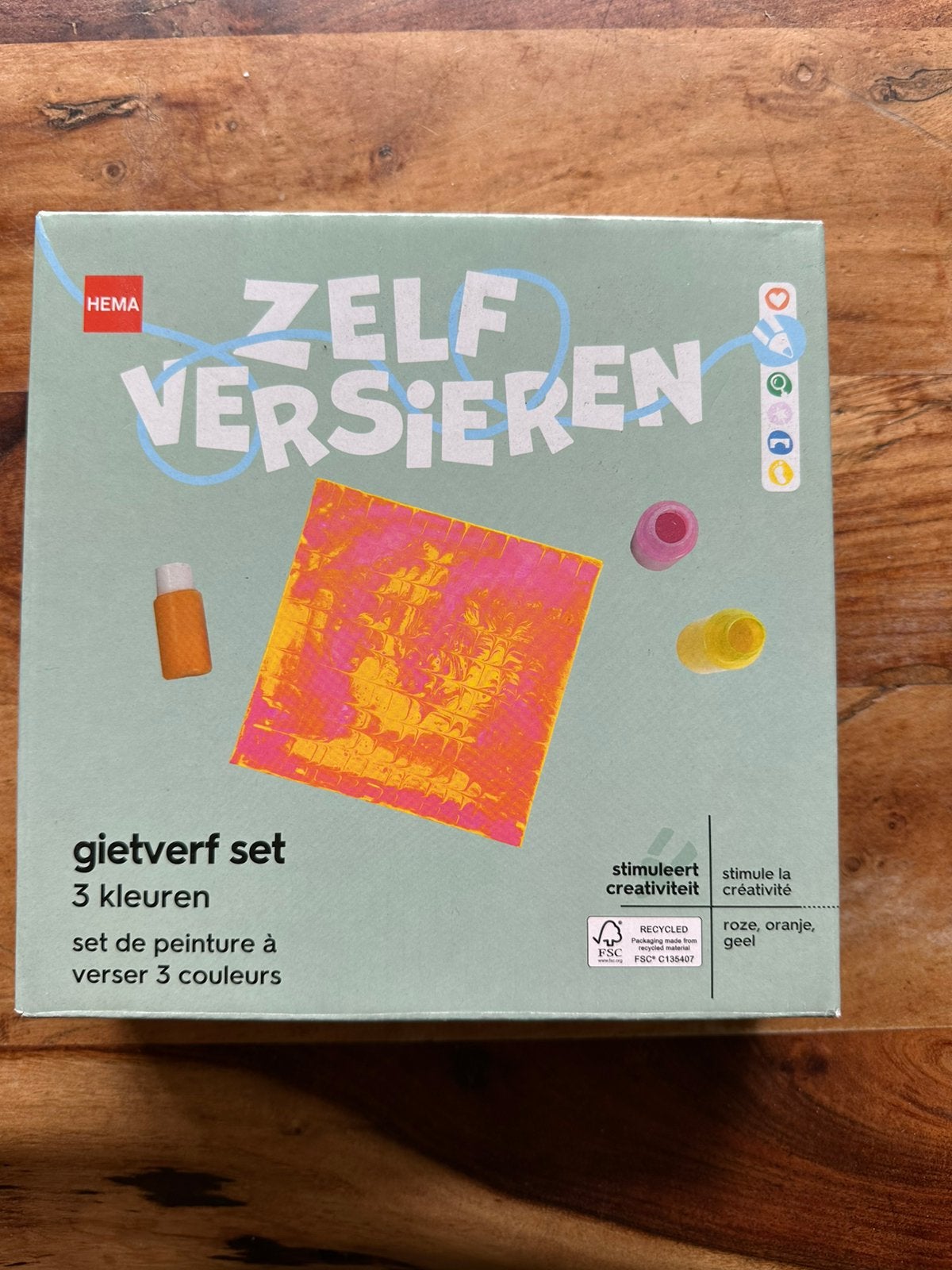 Gietverf set, Ophalen of Verzenden, Nieuw, Knutselmateriaal
