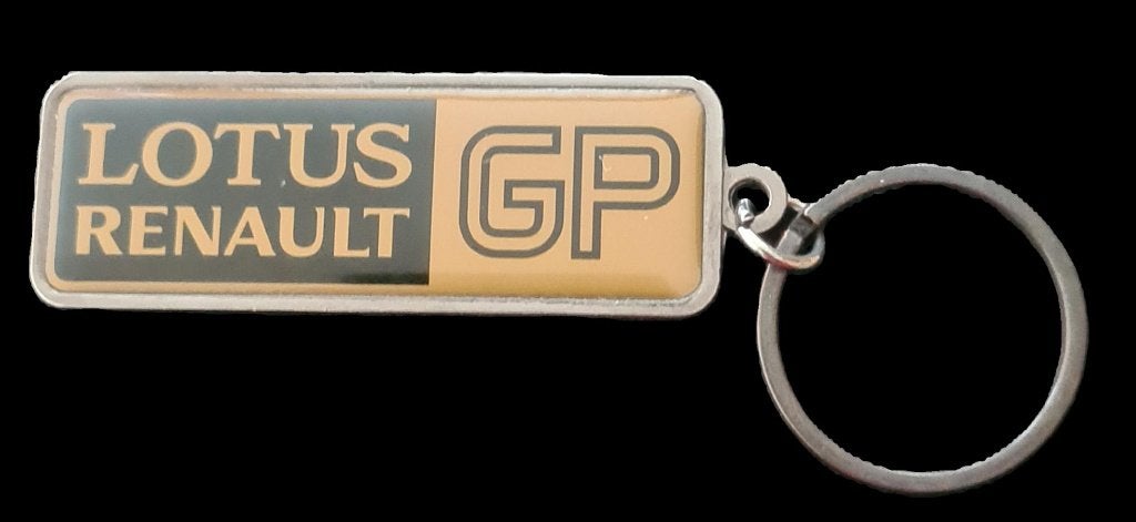 Lotus Renault GP sleutelhanger -, Verzenden, Nieuw, Transport, Speldje of Pin