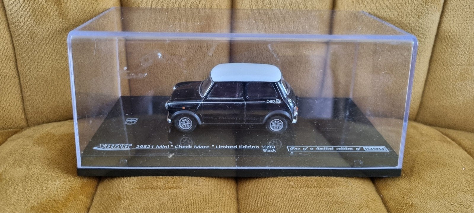 Mini Cooper Check Mate 1990 Vitesse, Hobby en Vrije tijd, Modelauto's | 1:43, Ophalen of Verzenden, Nieuw, Auto, Overige merken