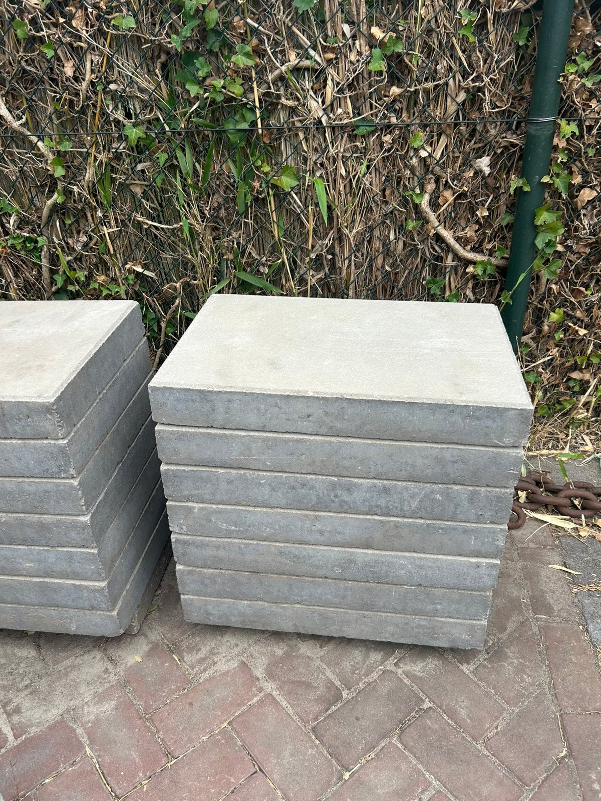 Beton tegels 60X40cm, circa 8 cm dik, Ophalen, Zo goed als nieuw, Beton, Terrastegels