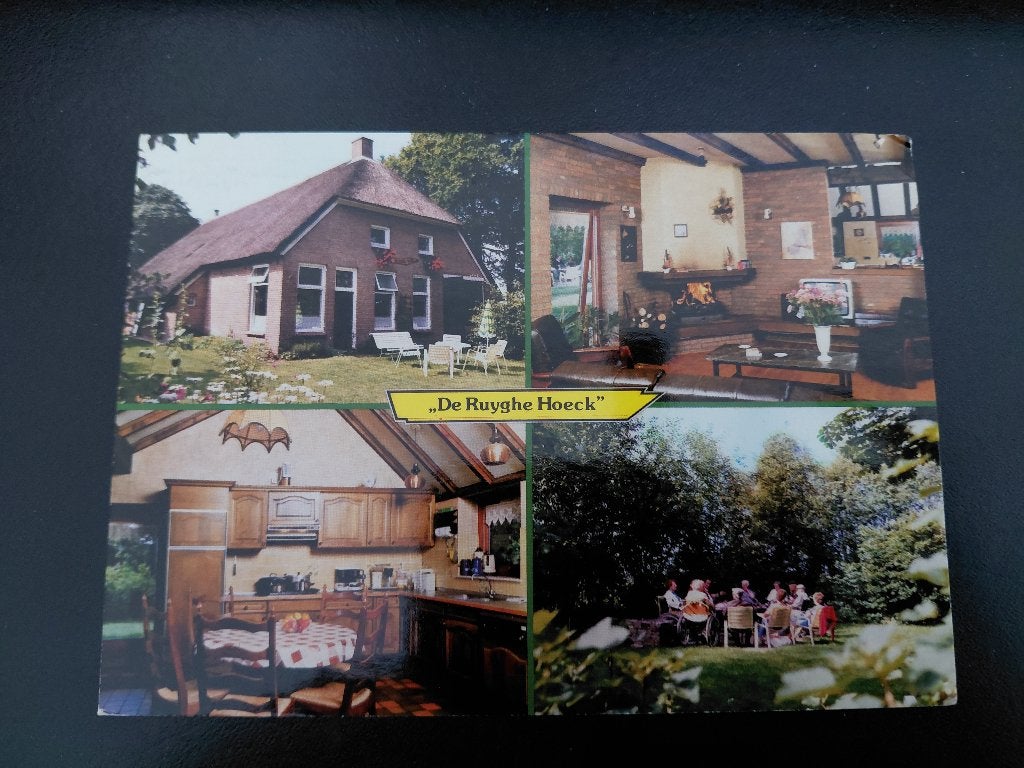 Vakantieboerderij "De Ruyghe Hoeck" Wijster, gelopen, 1985, Verzenden, 1980 tot heden, Gelopen, Drenthe