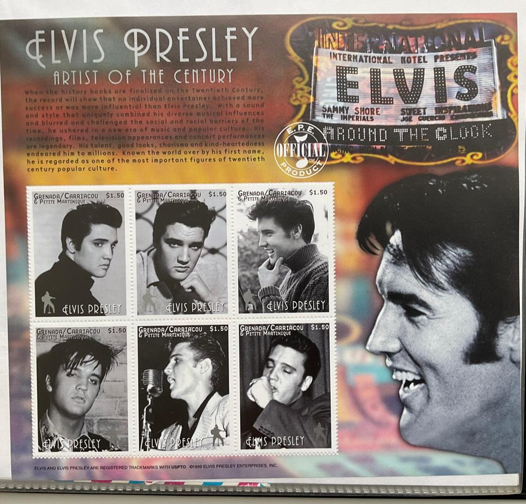 Elvis Presley Postzegels - Grenada/Carriacou & Tsjaad, Ophalen of Verzenden, Postfris, Overige thema's