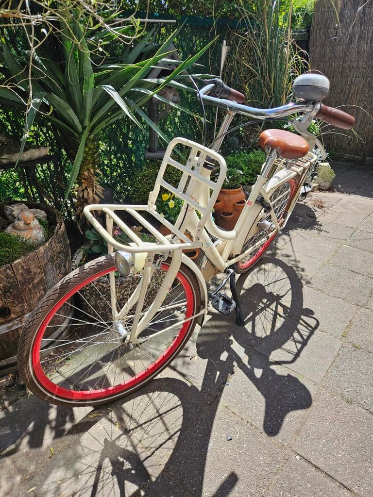 Damesfiets, Fietsen en Brommers, Fietsen | Meisjes, Ophalen of Verzenden, Gebruikt, 26 inch of meer, Versnellingen