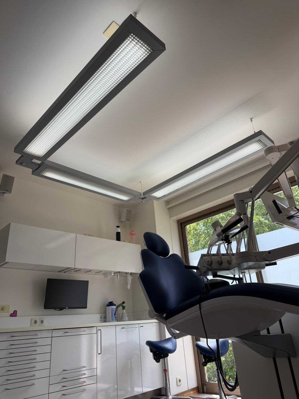 U-vorm TL verlichting ideaal voor werkplek, schuur of garage, Ophalen of Verzenden, Zo goed als nieuw, 200 tot 500 watt, Lamp met armatuur