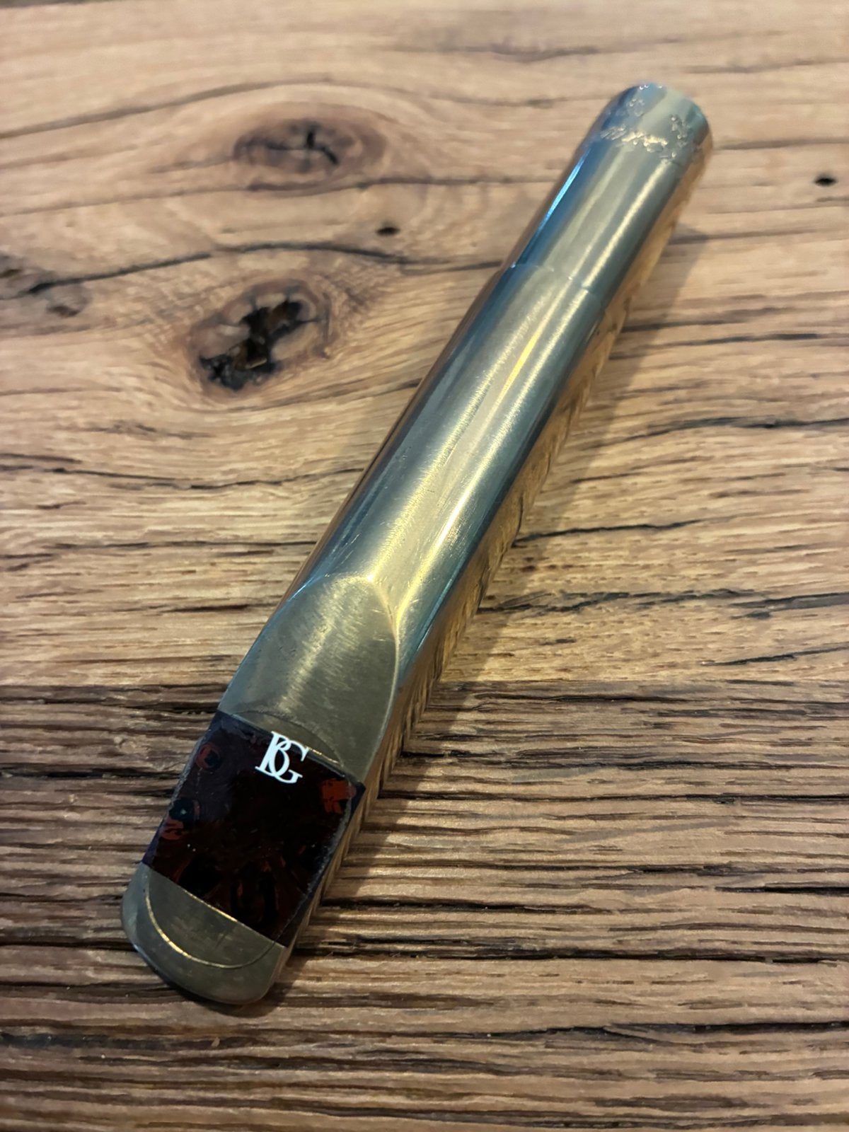 Berg Larsen bronze bariton sax mondstuk, Muziek en Instrumenten, Ophalen of Verzenden, Gebruikt, Bariton