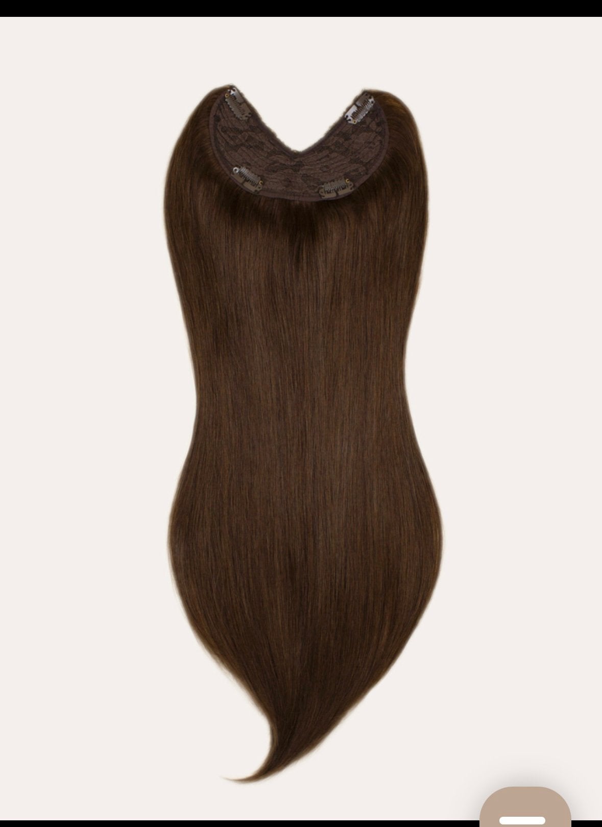 V part zascha hair 50 cm, Verzenden, Zo goed als nieuw, Pruik of Haarverlenging