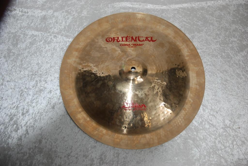 Zildjian Oriental china trash bekken 18 inch  <25251998>, Gebruikt, ., Drums of Percussie, Ophalen of Verzenden