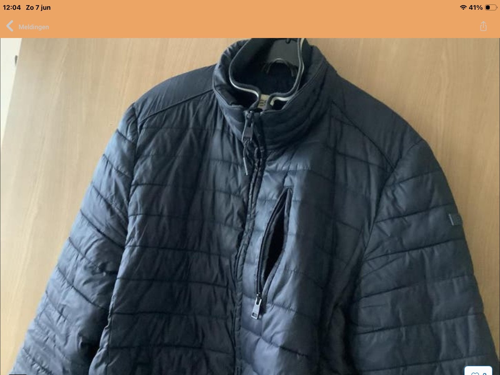 Esprit X Thinsulate gewatteerde jas - Maat M, Verzenden, Zo goed als nieuw, Maat 48/50 (M), Blauw