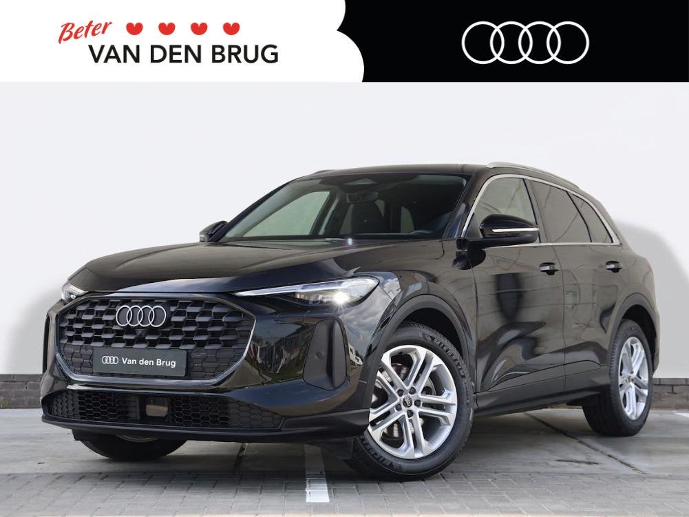 Audi Q5 40 TFSI 204 pk Advanced edition | Camera | Sportstoe, Auto's, Stof, Gebruikt, 4 cilinders, Zwart