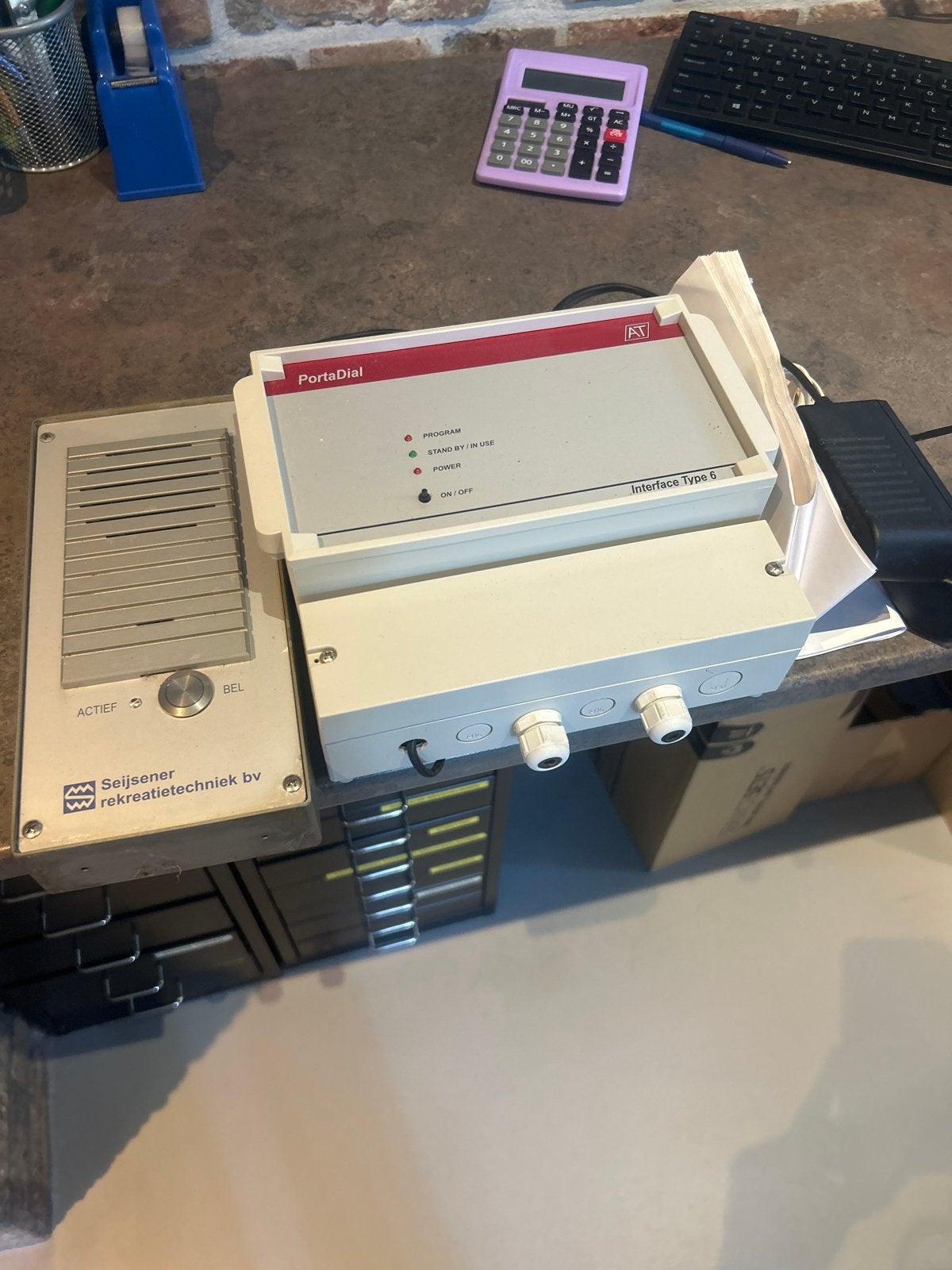 Intercom Systeem - PortaDial Interface Type 6, Ophalen of Verzenden, Gebruikt