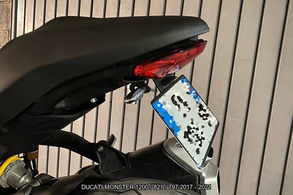 Kentekenplaathouder DUCATI MONSTER 1200 821 797 2017 - 2021, Verzenden, Nieuw