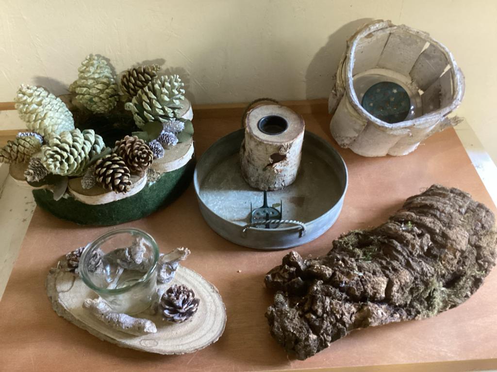 Diverse bakjes en schalen voor de hobbyist, Hobby en Vrije tijd, Knutselen, Gebruikt, Handgemaakt, Overige merken, Bruin