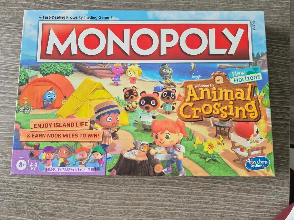 Monopoly animal crossing, Ophalen of Verzenden, Nieuw