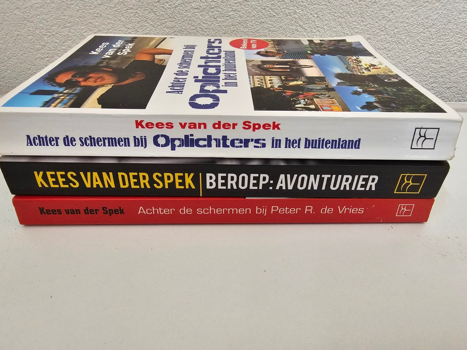 Kees van der Spek Boeken Oplichters, Avonturier, Peter R. de, Ophalen of Verzenden, Gelezen, Kees van der Spek, Film, Tv en Media