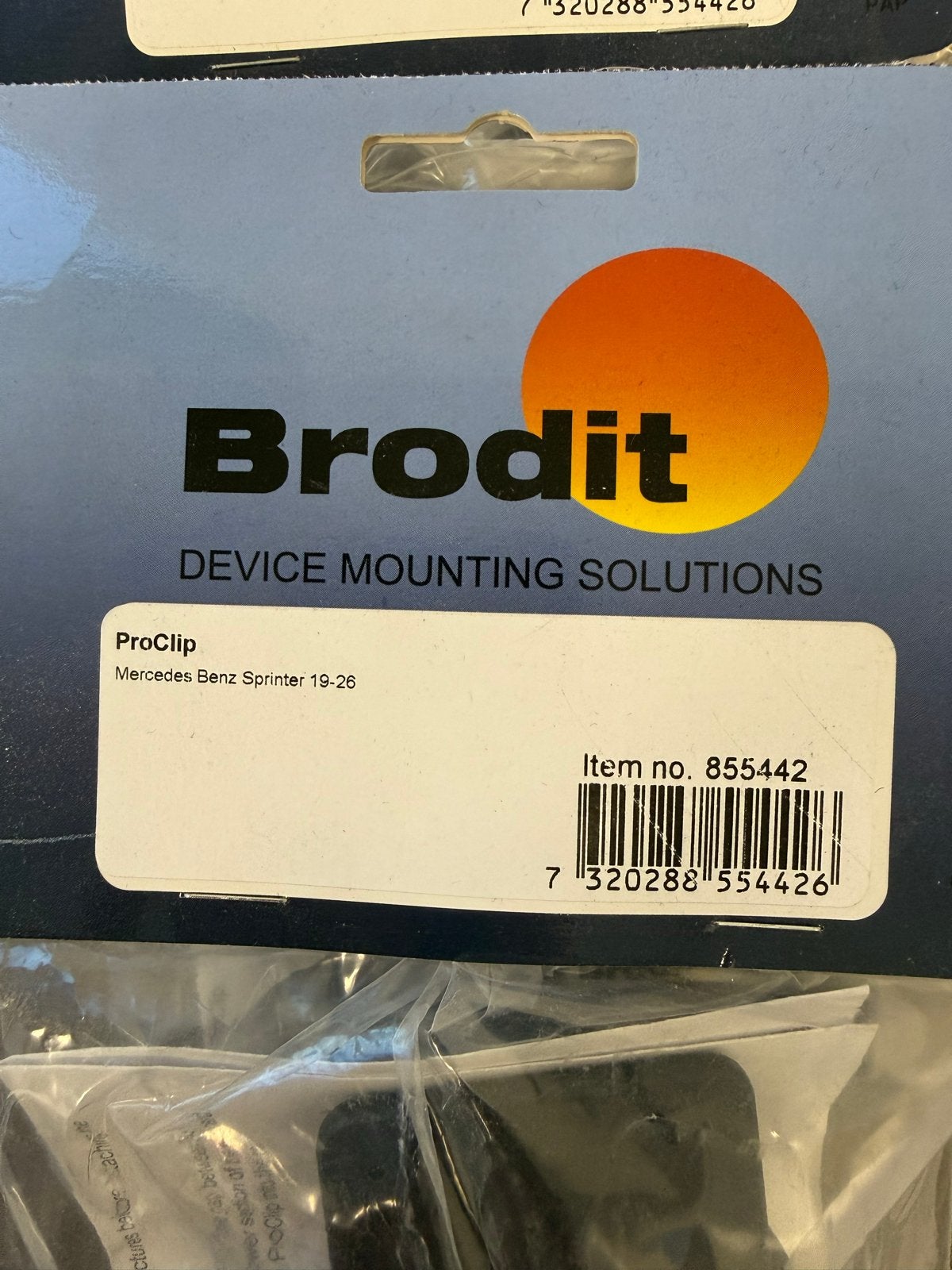 Brodit ProClip Mercedes Benz Sprinter 19-26 (Item nr. 855442, Ophalen of Verzenden, Nieuw