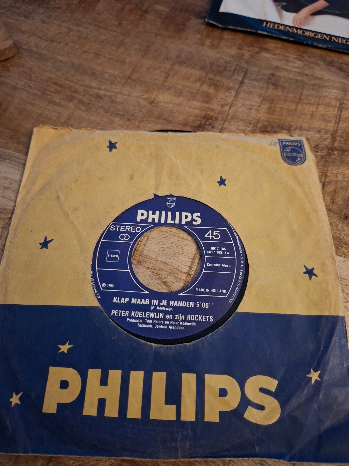peter koelewijn  / klap maar in je handen, Ophalen of Verzenden, Zo goed als nieuw, Pop