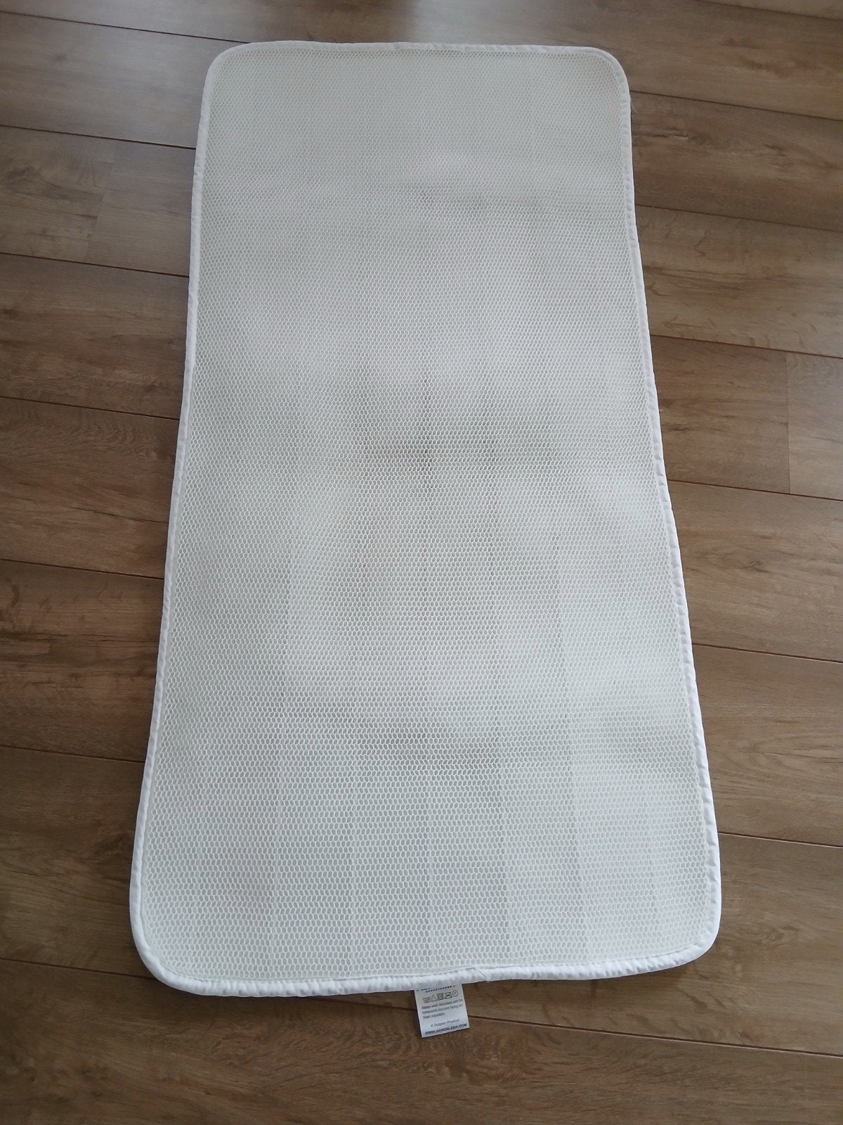 Aerosleep matrastopper 120 x 60 cm, Kinderen en Baby's, Ophalen of Verzenden, Zo goed als nieuw, Wit, Matrasbeschermer