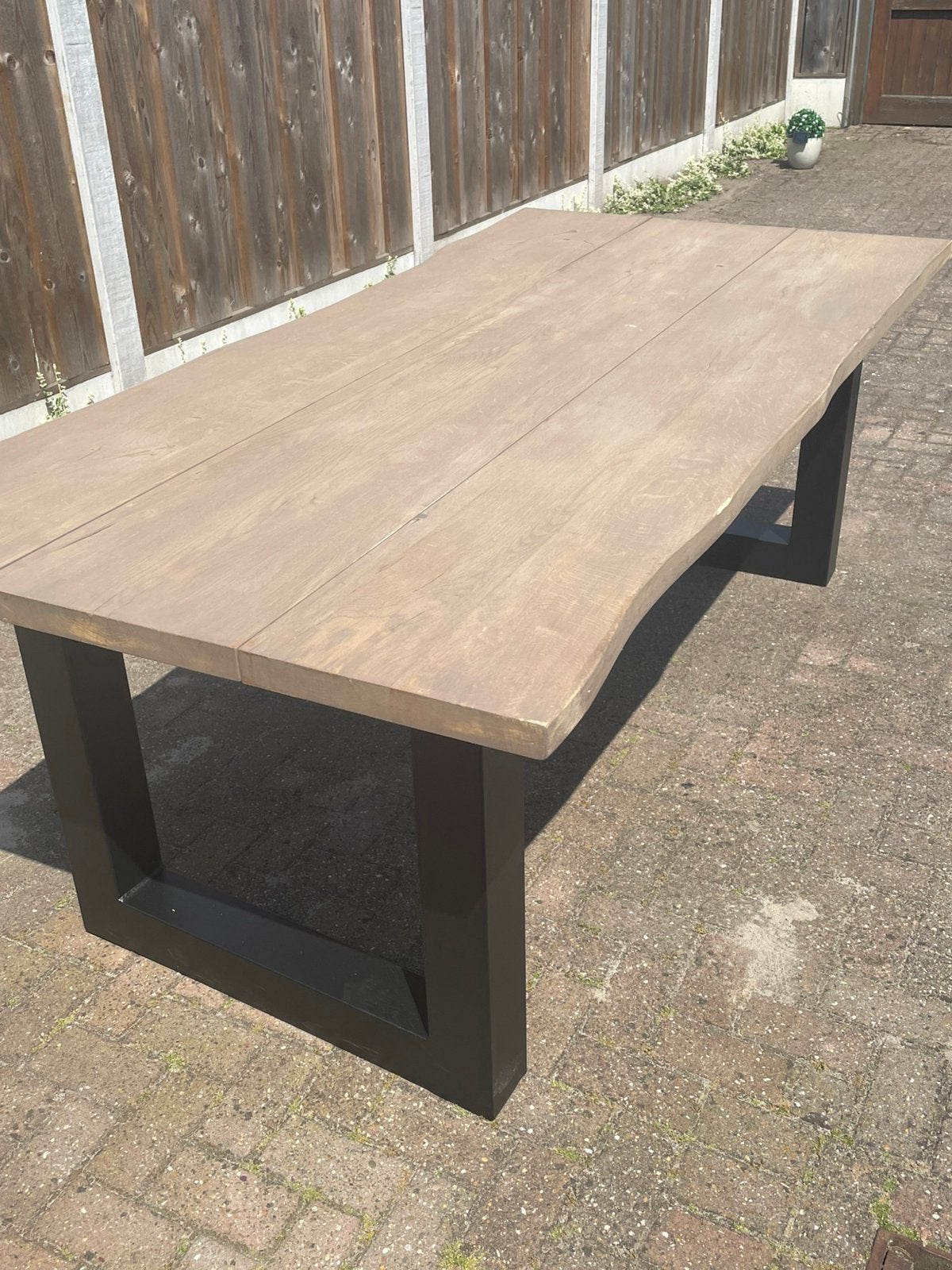 Binnentafel, Ophalen of Verzenden, Zo goed als nieuw, Rechthoekig