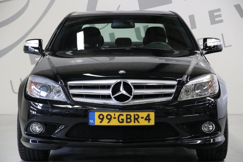 Mercedes-Benz C-klasse 280 Avantgarde/ AMG-line/ Bi-xenon/ N, Achterwielaandrijving, Zwart, Bedrijf, Sedan