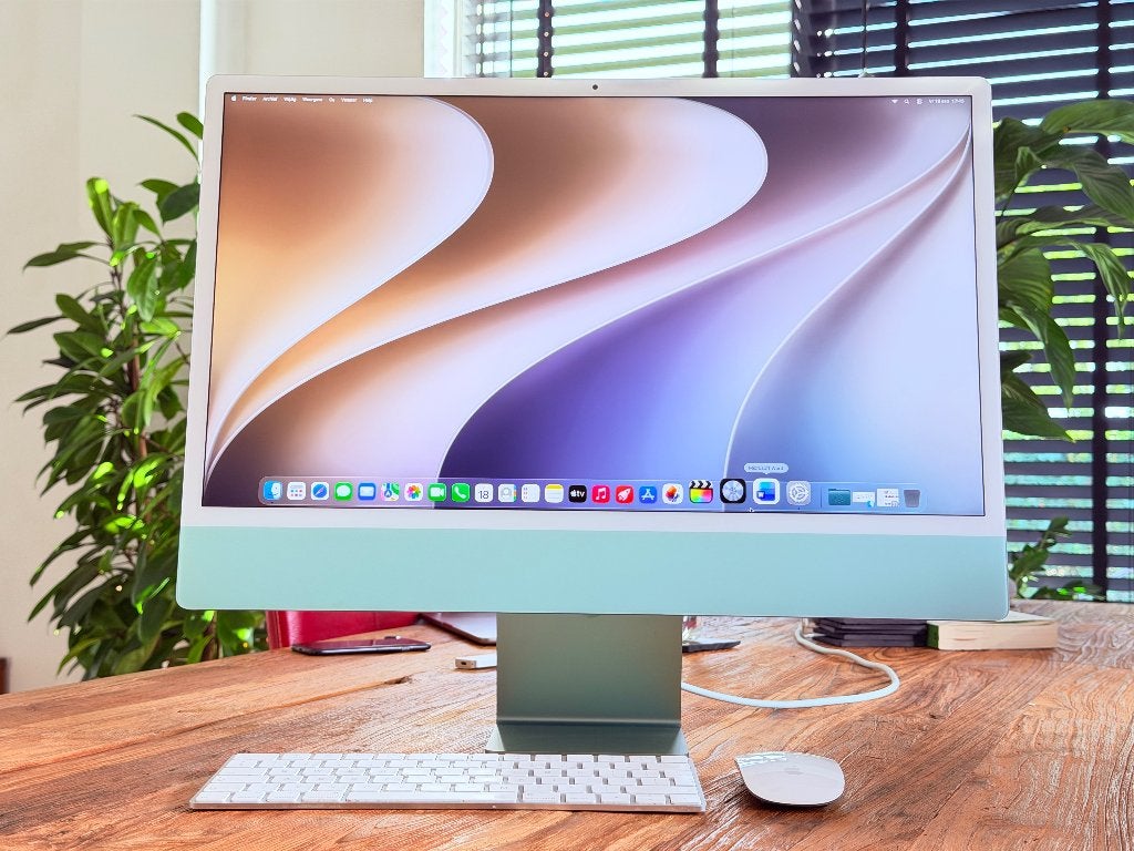 ✅  iMac 24 inch M1 Chip 8GB Ram 512GB SSD Met Veel Extra’s, Computers en Software, Ophalen, 24 inch 4.5K Retina, IMac, 512 GB