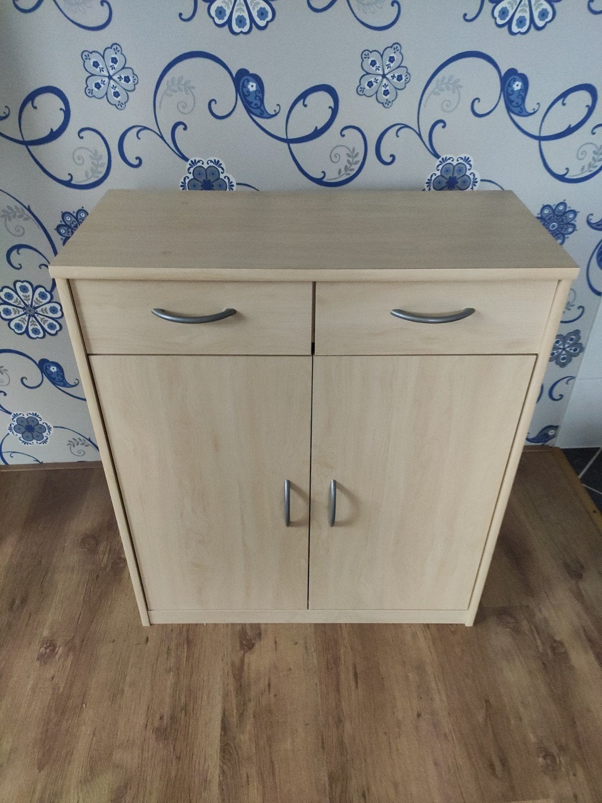 2 ladenkastjes licht grenen., Huis en Inrichting, Ophalen, 50 tot 100 cm, Zo goed als nieuw, 3 of 4 laden