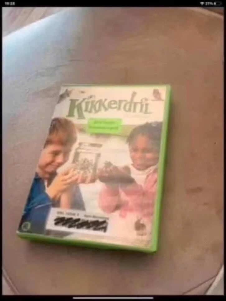 Kikkerdril DVD, Alle leeftijden, Verzenden, Zo goed als nieuw