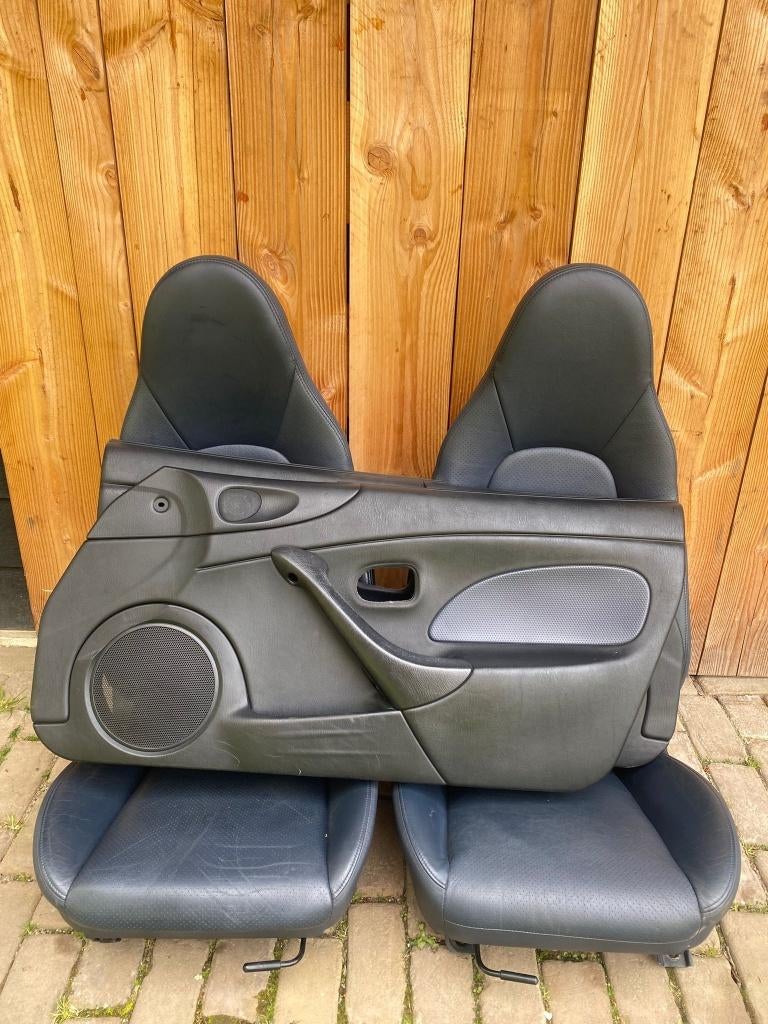 Mx5 NBFL stoelen leer blauw, Auto-onderdelen, Ophalen, Info@roadsterperformance.nl, Mazda, Mazda