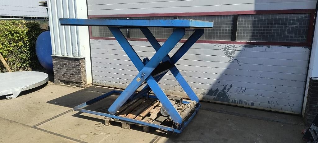 Hydraulische schaarheftafel / heftafel / lift Power-Lift, Doe-het-zelf en Verbouw, Werkbanken, Gebruikt, Brovst, Denemarken (DK-9460)