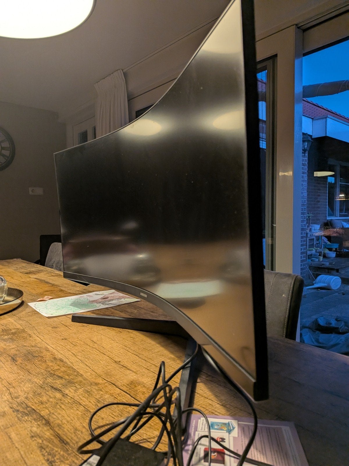 Samsung Odyssey G5 LC34G55TWWPXEN 34 inch Curved QHD Monitor, Ultrawide, 101 t/m 150 Hz, VA, Zo goed als nieuw