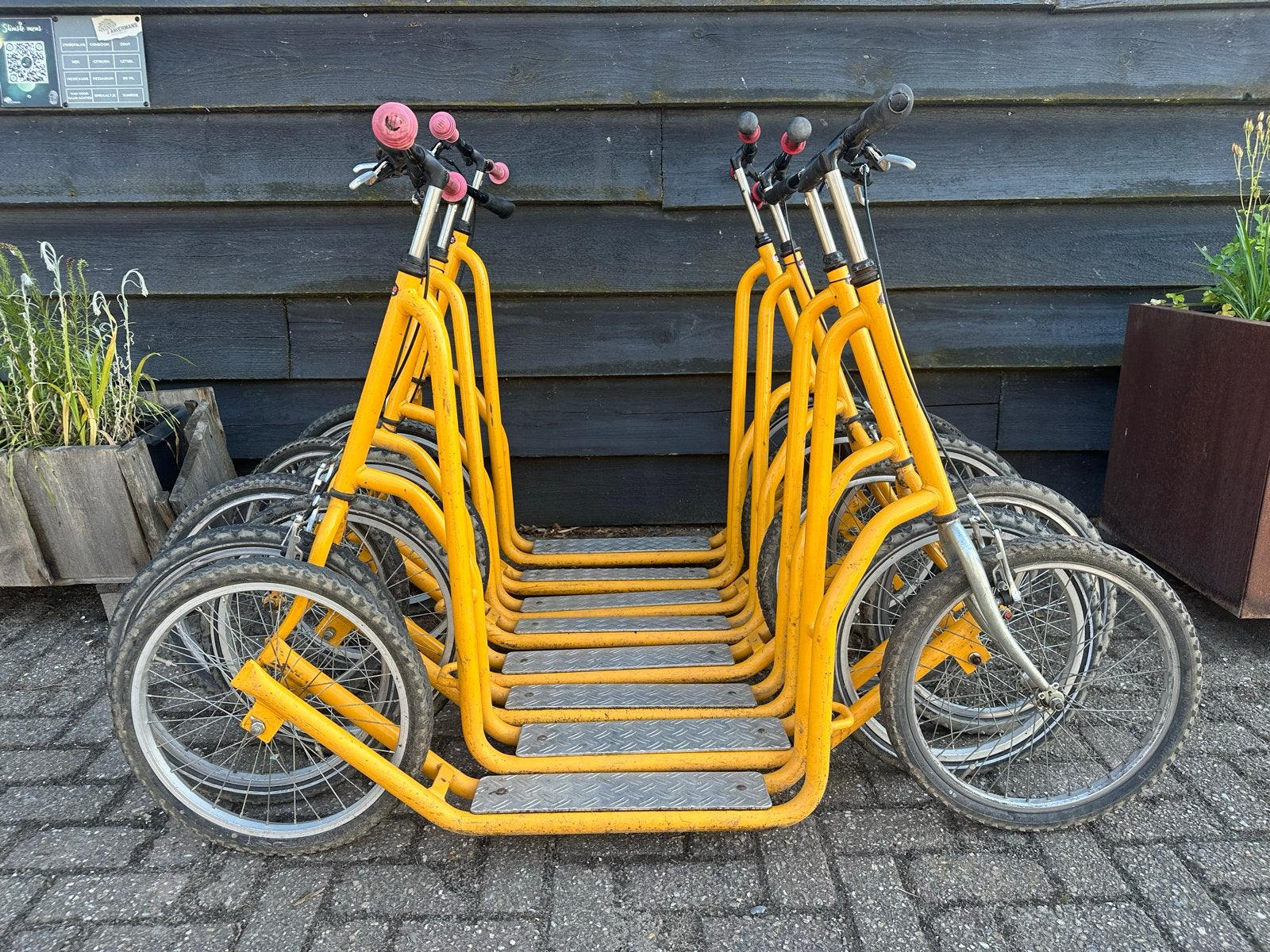 Set van 8 Kickbikes / Steps - Ideaal voor verhuur, Ophalen, Gebruikt, Kickbike